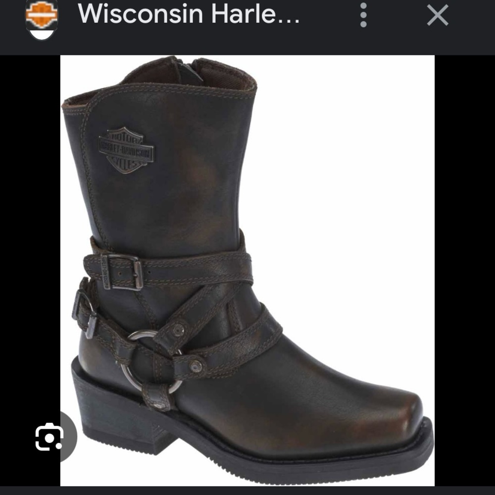 Harley Davidson Ingleside 8.5 New never worn